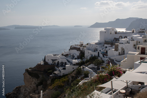 vistas en Santorini