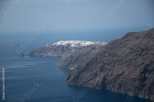 paisaje de Santorini
