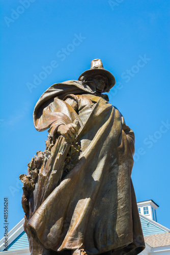 statue of roger conant at Salem photo