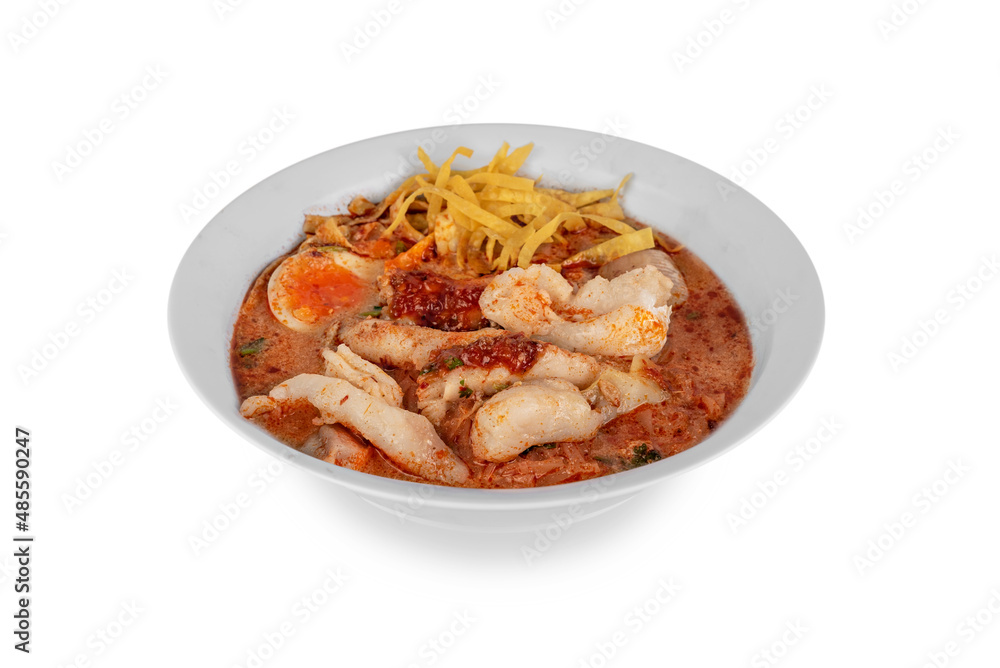rice noodle spicy soup with pork rice noodle spicy soup with pork
