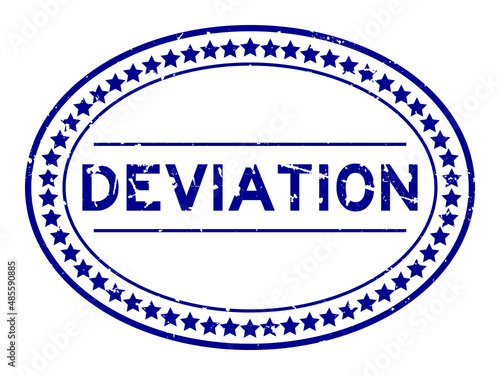 Grunge blue delicious word oval rubber seal stamp on white background