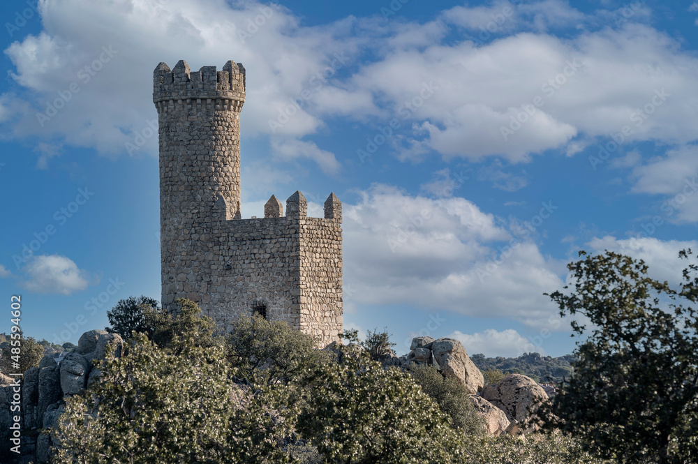 The watchtower of Torrelodones or tower of the Lodones