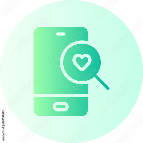 dating app gradient icon