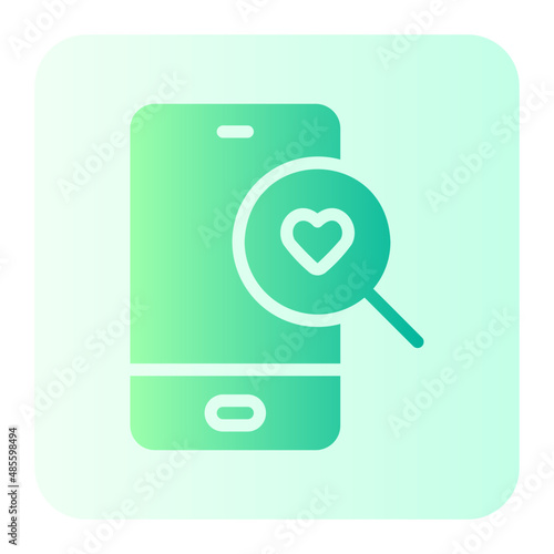 dating app gradient icon