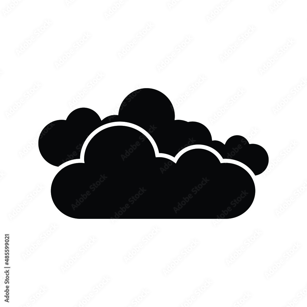 Cloud icon, vector illustration. Flat design style
on white background
Cloud icon, vector illustration. Flat design style
on white background