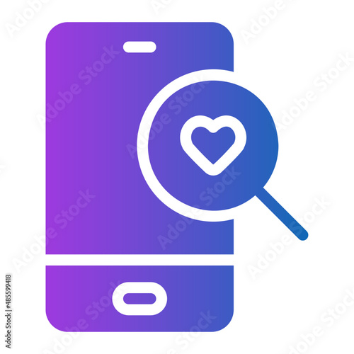 dating app gradient icon