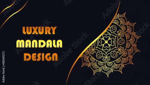 Luxury mandala background with golden arabesque pattern. ornament elegant invitation wedding card , invite, backdrop cover banner illustration maroon color vector design, Luxury mandala background wit