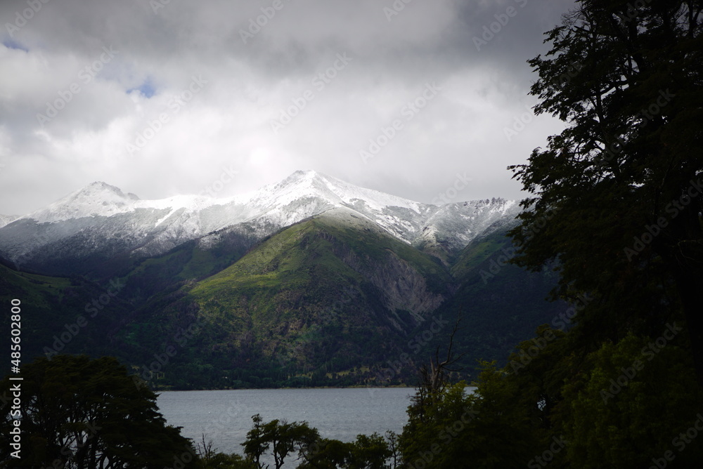 lake in the mountains, Lanin
