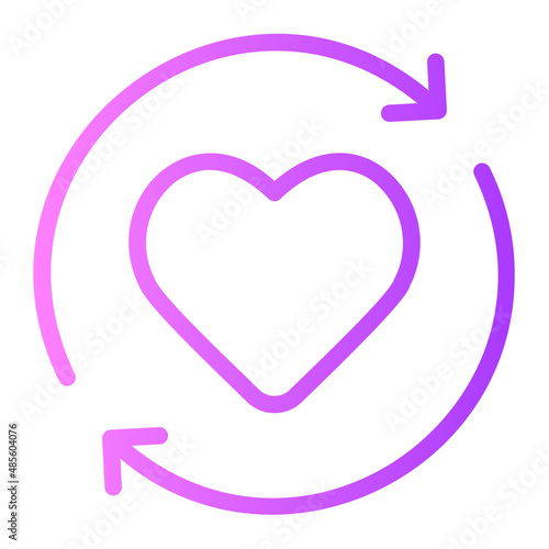 refresh gradient icon