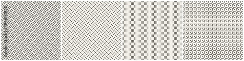 Set of beige striped seamless patterns. Endless monochrome textures. Repeatable simple backgrounds. Minimalistic unusual prints