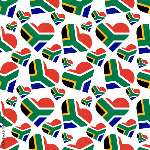 sout africa heart pattern. abstract background. poster, wrapping paper, book cover, banner, template and etc