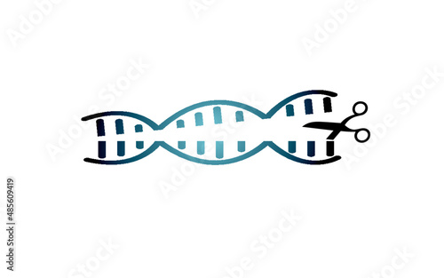 mrna scissors rna scalpel icon
