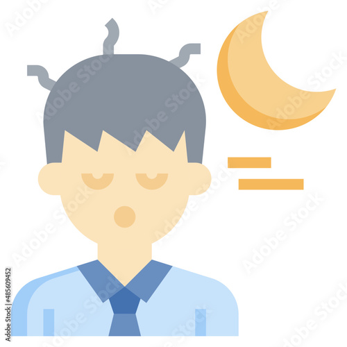 OVERTIME flat icon,linear,outline,graphic,illustration