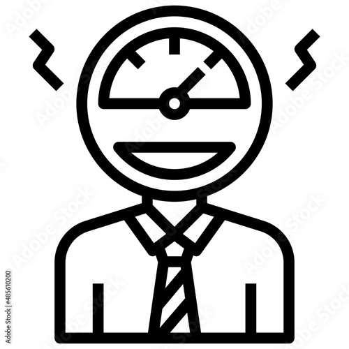 PERFORMANCE line icon,linear,outline,graphic,illustration