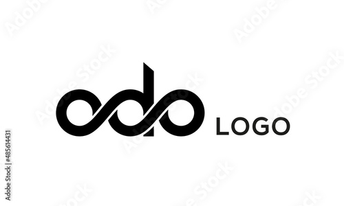 Letter ODO creative logo design vector	 photo