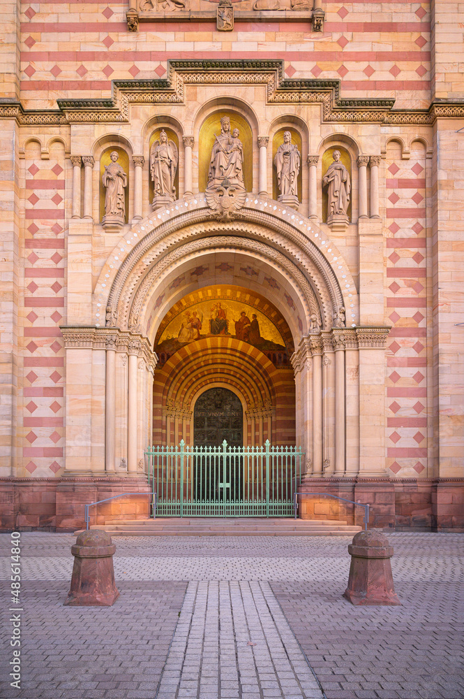 Entrance to the Cathedral of Speyer, Germany
