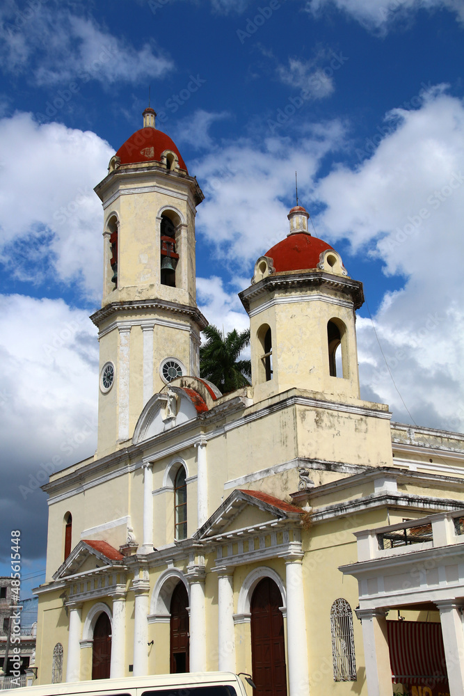 Cathedral of the Purisima Conception in Cienfuegos, Cuba 