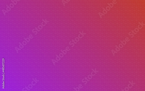 Geometric colorful background with square grid. Abstract vector illustration with blurred gradient. Modern pattern