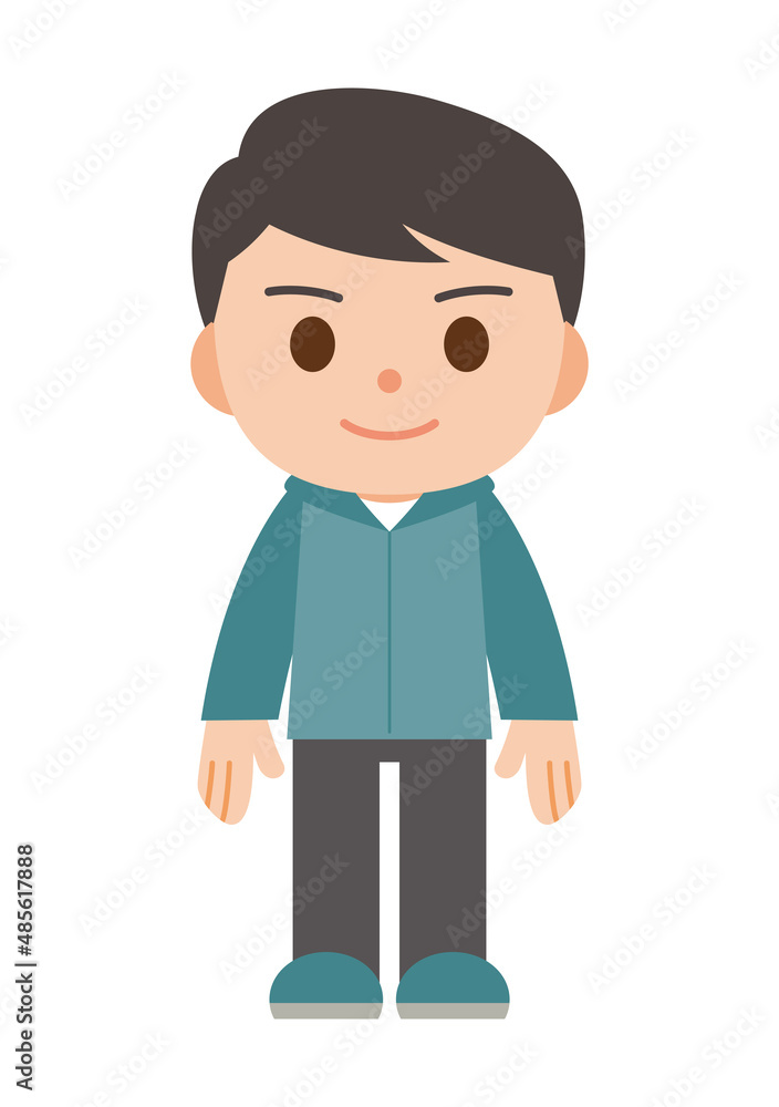 トレーニングウェアの男性 トレーニングウェアの男性