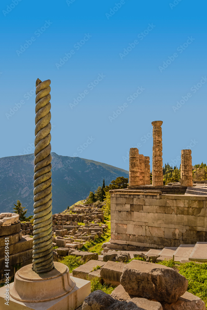 Delphi Sanctuary, Phocis, Greece