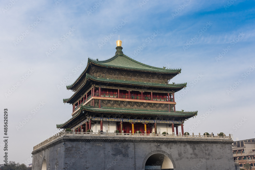 Amazing landmark in the historical city of Xi'An, ancient capital of China Amazing landmark in the historical city of Xi'An, ancient capital of China
