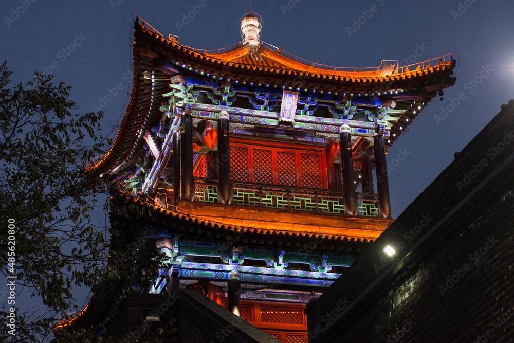 Amazing landmark in the historical city of Xi'An, ancient capital of China