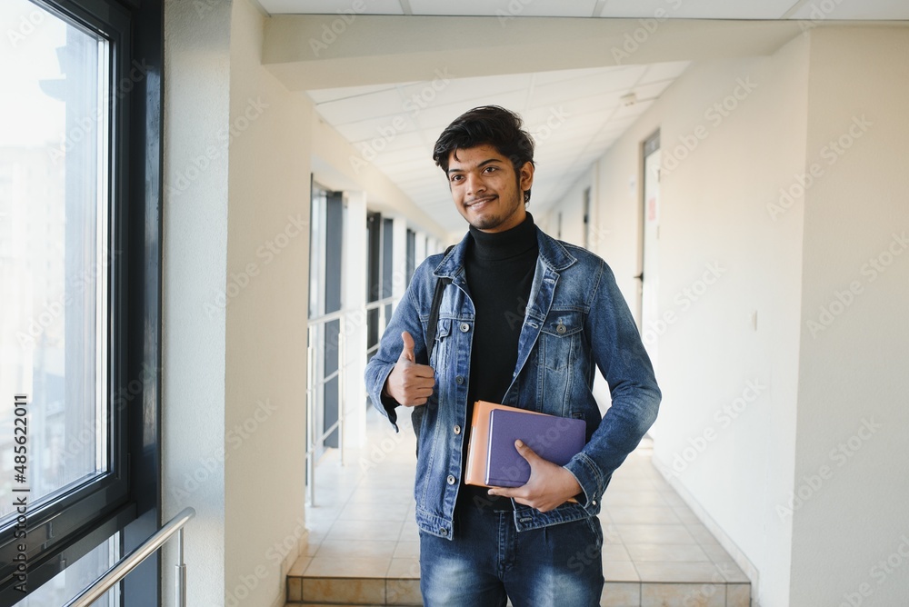 Handsome and young indian Male college student. Handsome and young indian Male college student.
