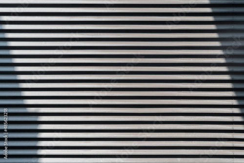 Corrugated metal sheet Slide door  Roller shutter texture