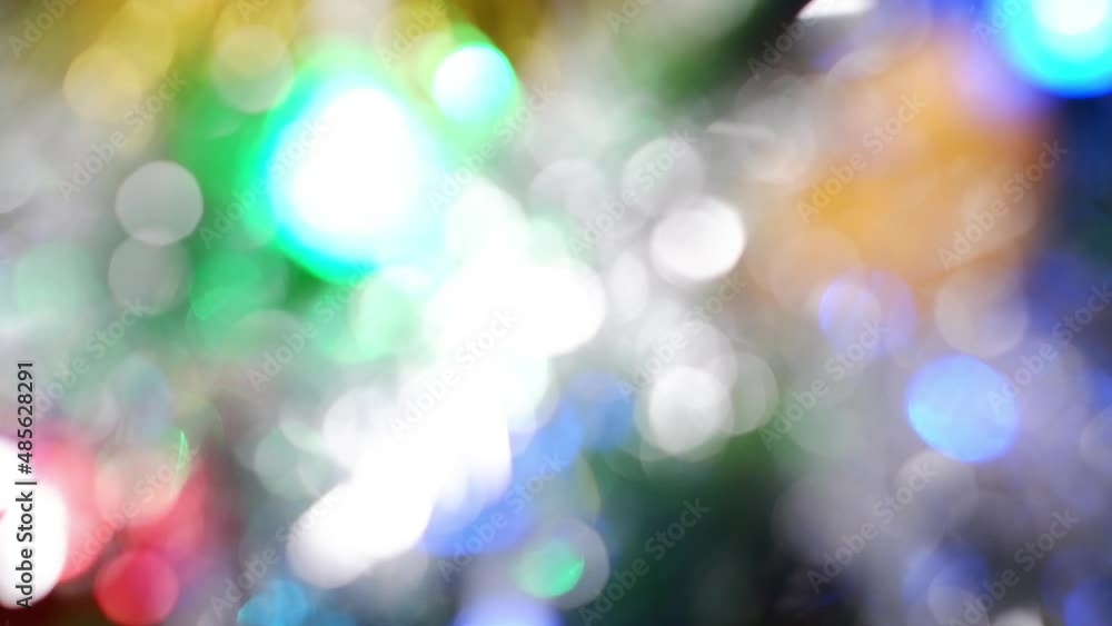 Defocusing sparkles and lights. Bokeh multicolored. Shiny spots Defocusing sparkles and lights. Bokeh multicolored. Shiny spots