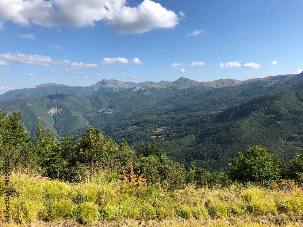 Naklejka premium panorama appenino