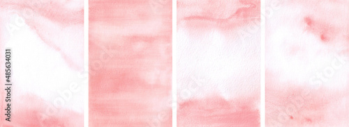 Watercolor texture set. Val...