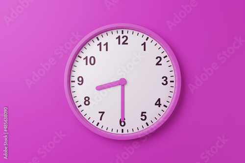 08:30am 08:30pm 08:30h 08:30 20h 20 20:30 am pm countdown - High resolution analog wall clock wallpaper background to count time - Stopwatch timer for cooking or meeting with minutes and hours photo