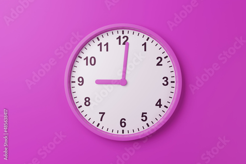 09:01am 09:01pm 09:01h 09:01 21h 21 21:01 am pm countdown - High resolution analog wall clock wallpaper background to count time - Stopwatch timer for cooking or meeting with minutes and hours photo