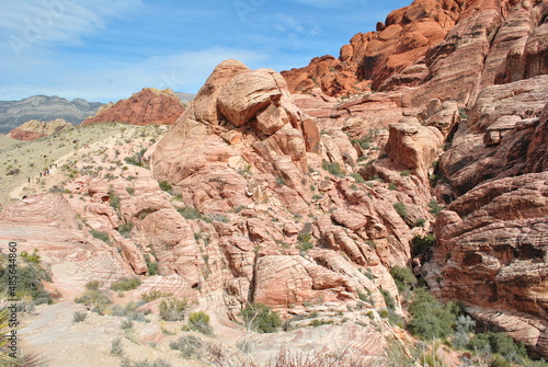 Red Rock Canyon Landscape, Nevada 