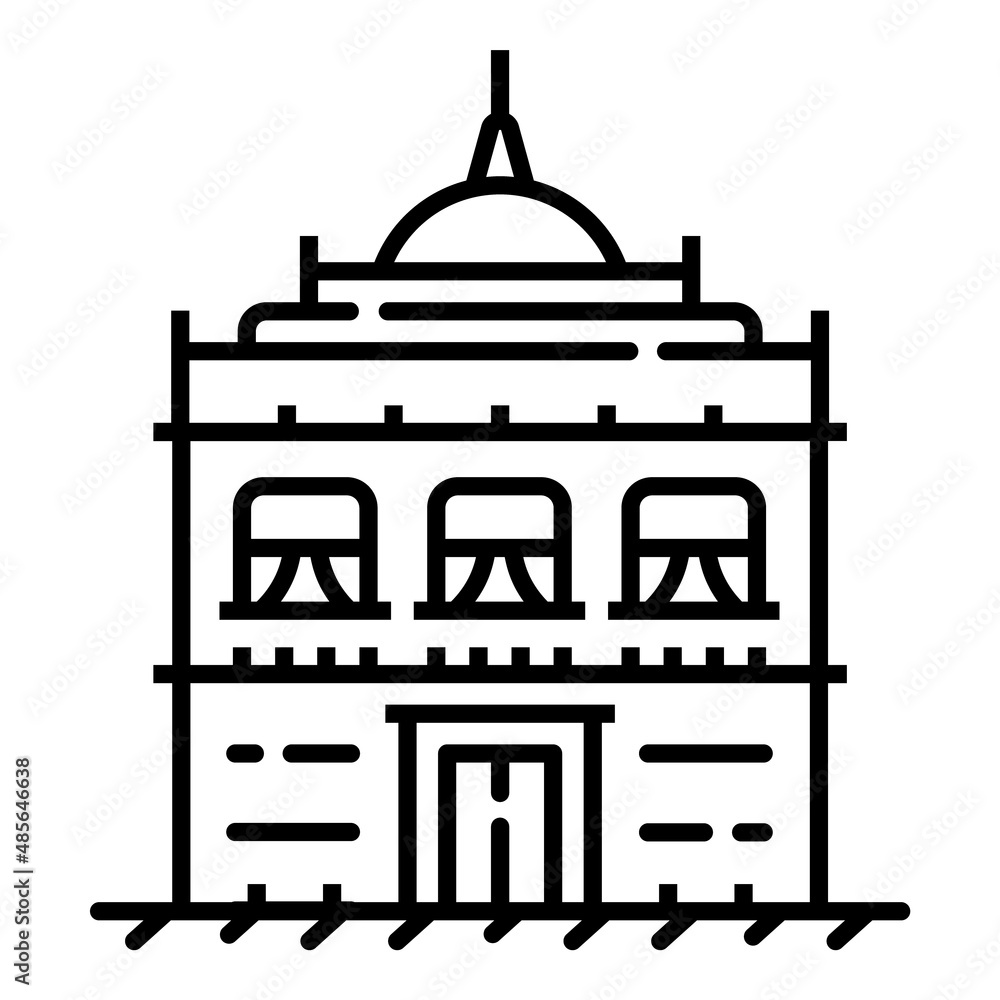 House Flat Icon Isolated On White Background House Flat Icon Isolated On White Background