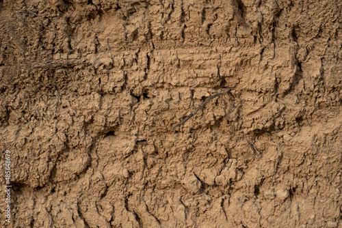 Textura de tierra cortada