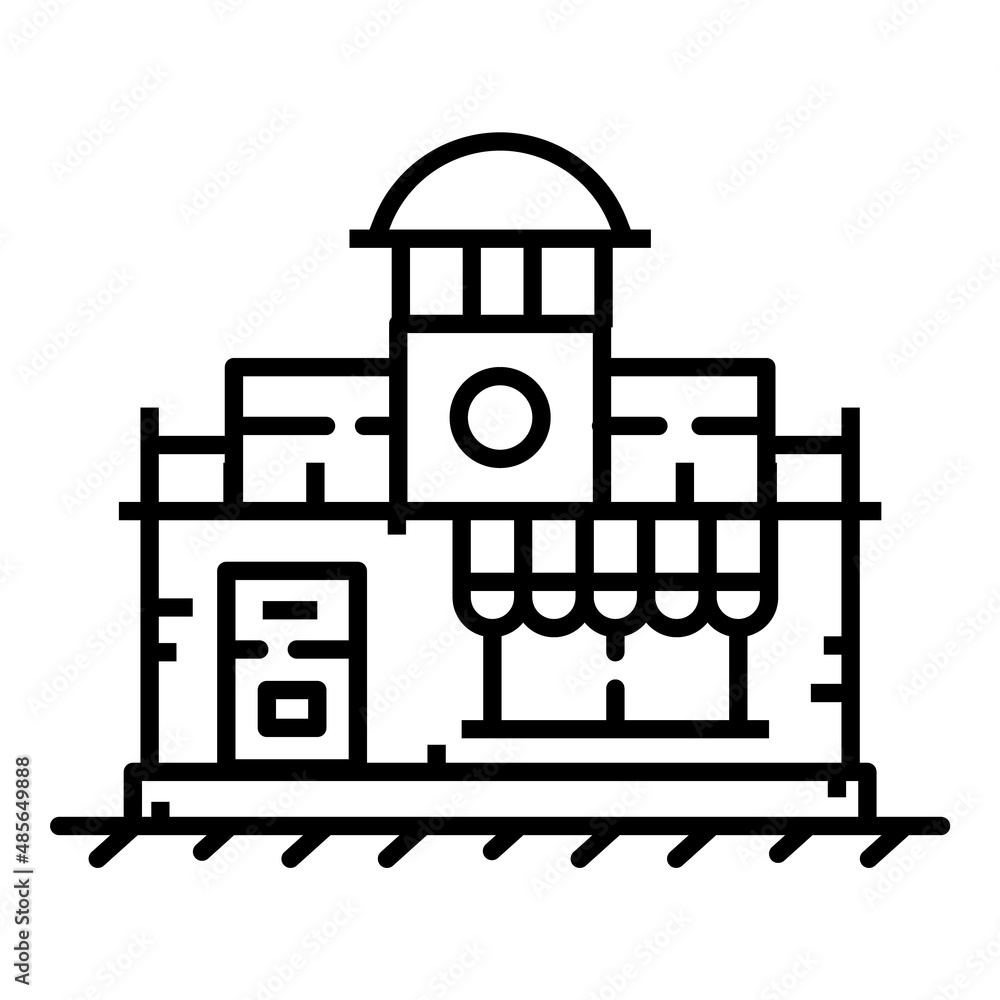 House Flat Icon Isolated On White Background House Flat Icon Isolated On White Background