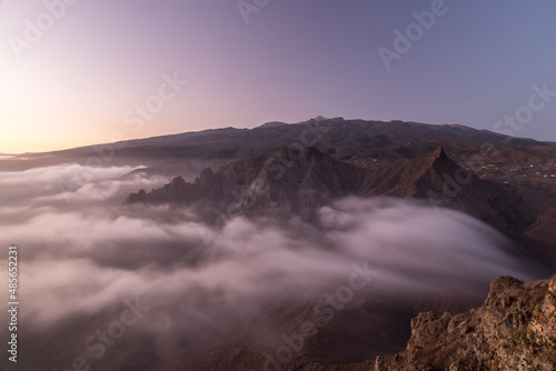 Teide National Park in Tenerife  Canary Islands in Spain offshore Africa in the atlantic Ocean