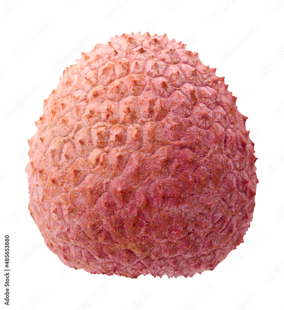 whole lychee isolated on a white background. whole lychee isolated on a white background.