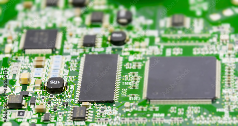 microprocessor printed circuit board microprocessor printed circuit board