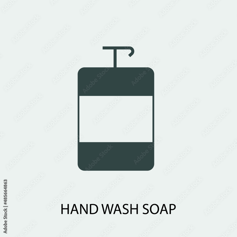 Hand_wash_soap vector icon illustration sign Hand_wash_soap vector icon illustration sign