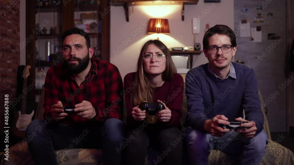 They play video games, boy wins!