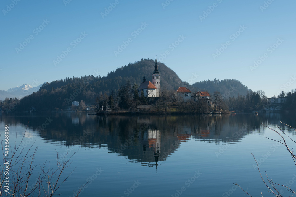 Lake Bled island