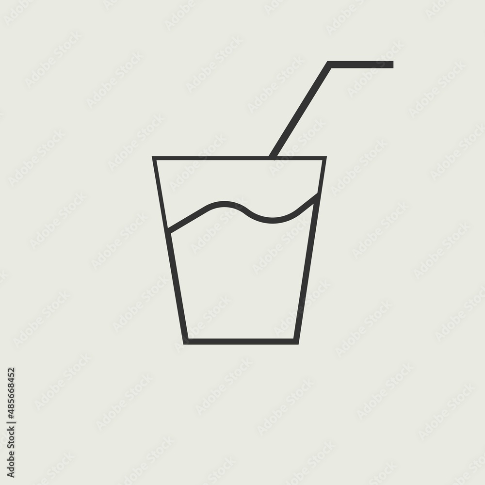 drink vector icon illustration sign drink vector icon illustration sign