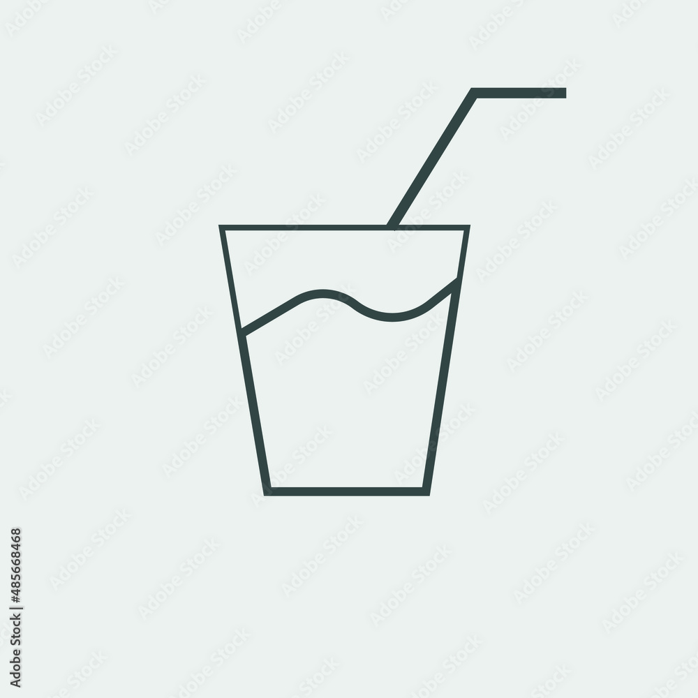 drink vector icon illustration sign drink vector icon illustration sign