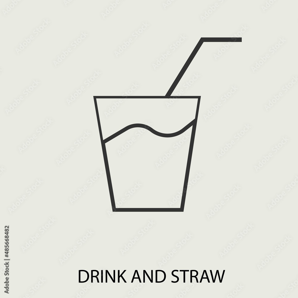 drink vector icon illustration sign drink vector icon illustration sign
