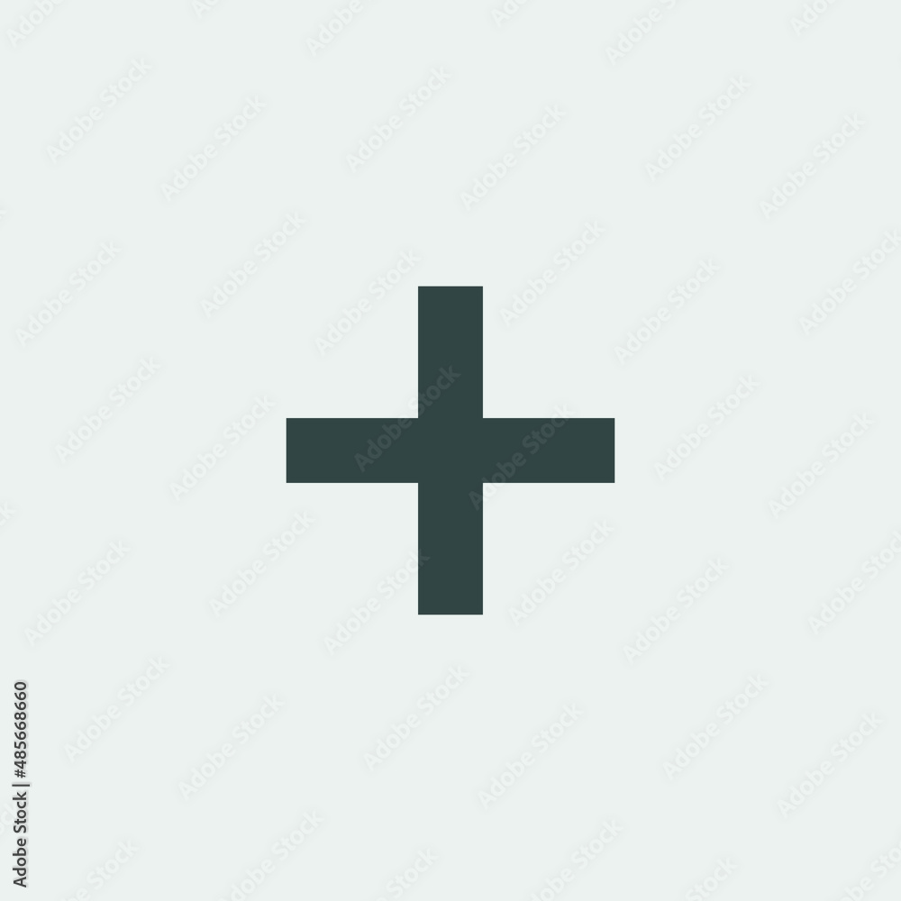 Plus_sign vector icon illustration sign Plus_sign vector icon illustration sign