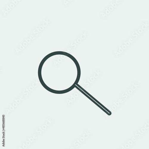 Search vector icon illustration sign