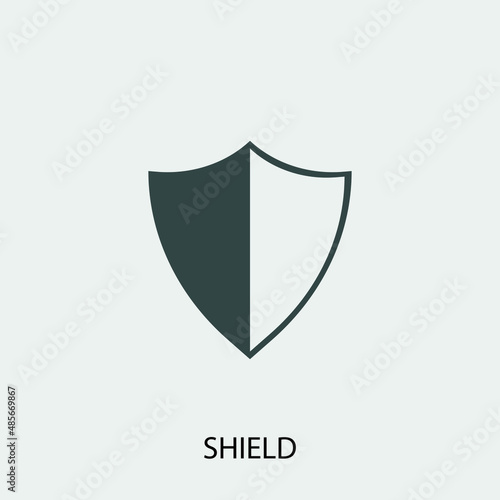 Free Download Shield vector icon illustration sign - GFXLoad