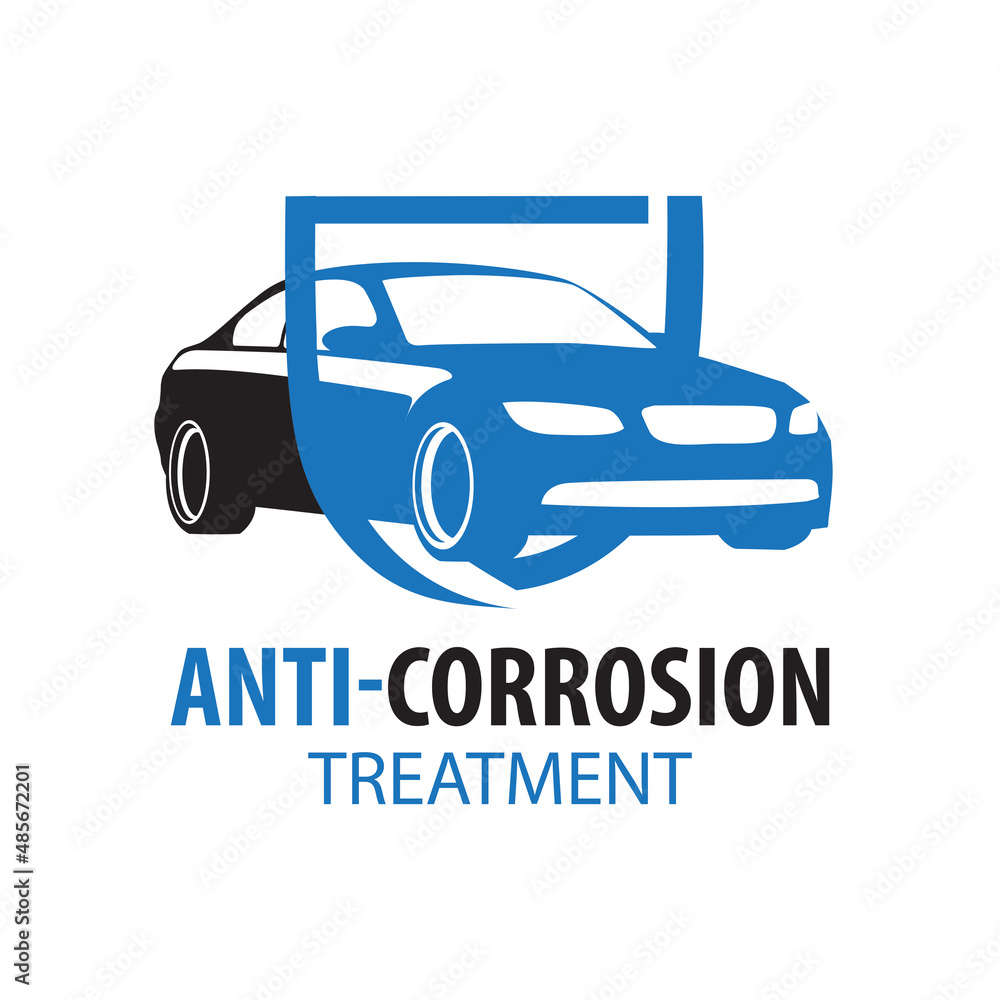 Vector logo of rust removal and treatment Vector logo of rust removal and treatment